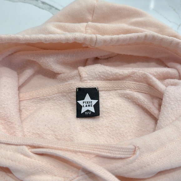 PixieLane Girls Cropped Hoodie Sweatshirt New York City Size 11/12 - Picture 8 of 11